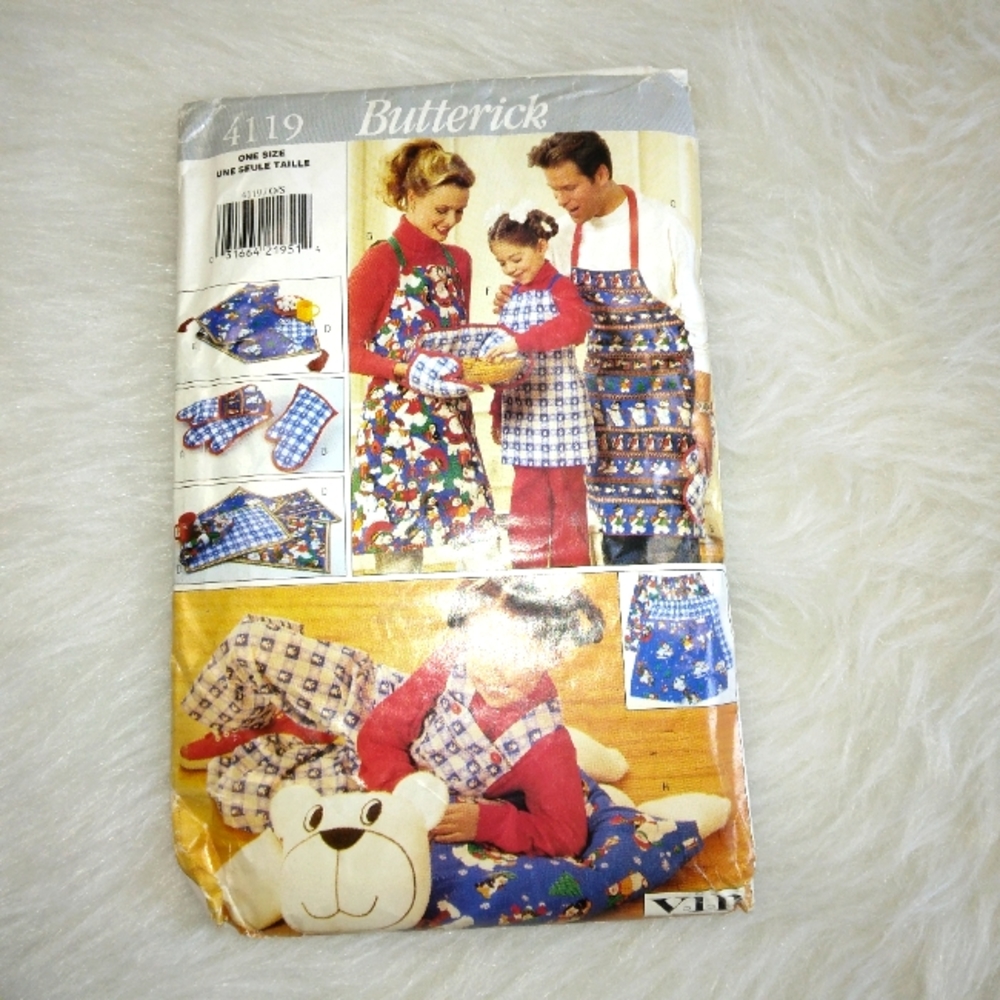 BUTTERICK 4119 Fun Gifting Collection Christmas Gifts